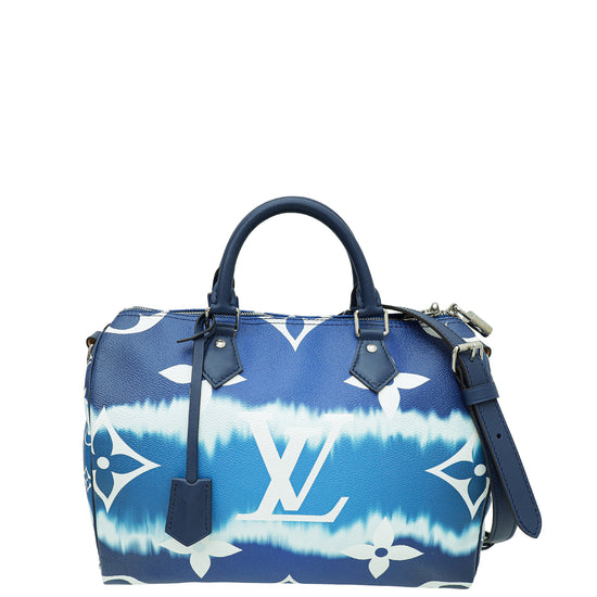 Louis Vuitton Blue Giant Escale Speedy Bandouliere 30 Bag