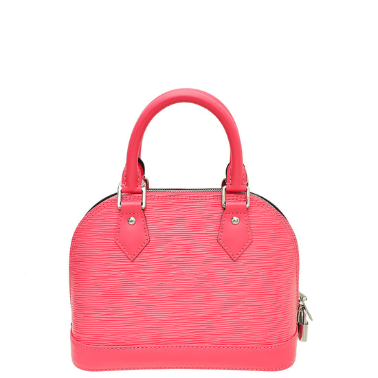 Louis Vuitton Dragon Fruit Pink Alma BB Sporty Bag With UP