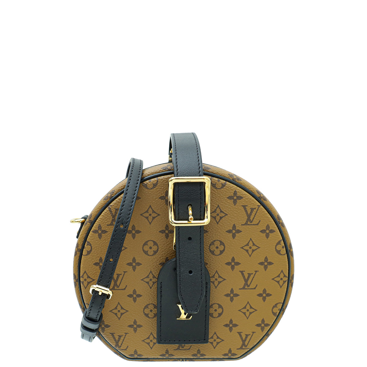 Louis Vuitton Bicolor Monogram Reverse Petite Boite Chapea Bag