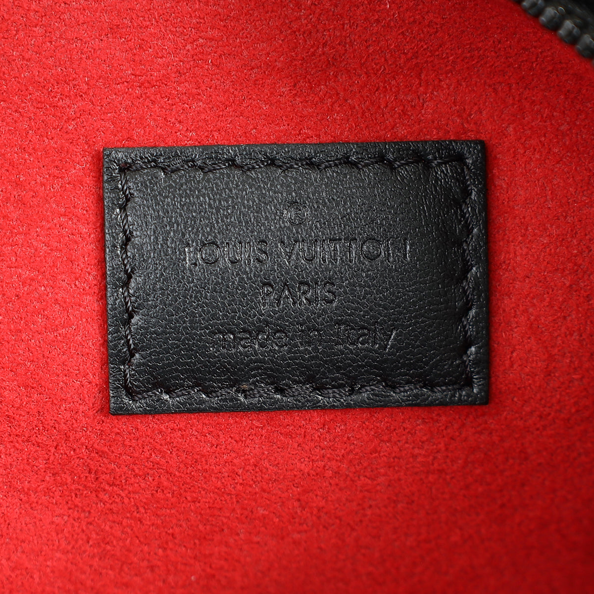 Louis Vuitton Black Monogram Embossed Coussin PM Bag