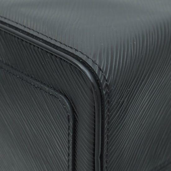 Louis Vuitton Black Speedy Bandouliere 25 Bag