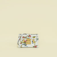 Louis Vuitton White Multicolor Romantic Blossom Petite Malle Bag