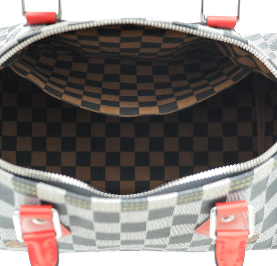 Louis Vuitton Damier Multicolor Speedy Bandouliere 30 Bag