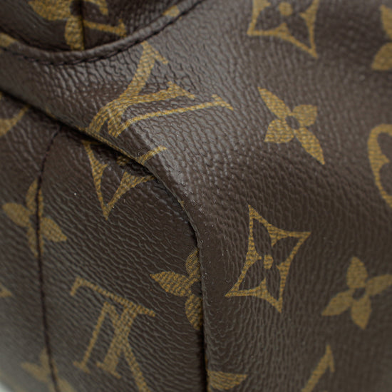 Louis Vuitton Monogram Black Palm Spring MM Bag