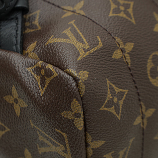 Louis Vuitton Monogram Black Palm Spring MM Bag