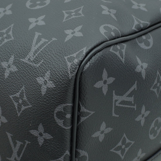 Louis Vuitton Monogram Eclipse Keepall Bandouliere 55 Bag