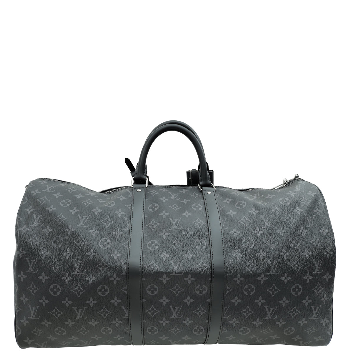 Louis Vuitton Monogram Eclipse Keepall Bandouliere 55 Bag