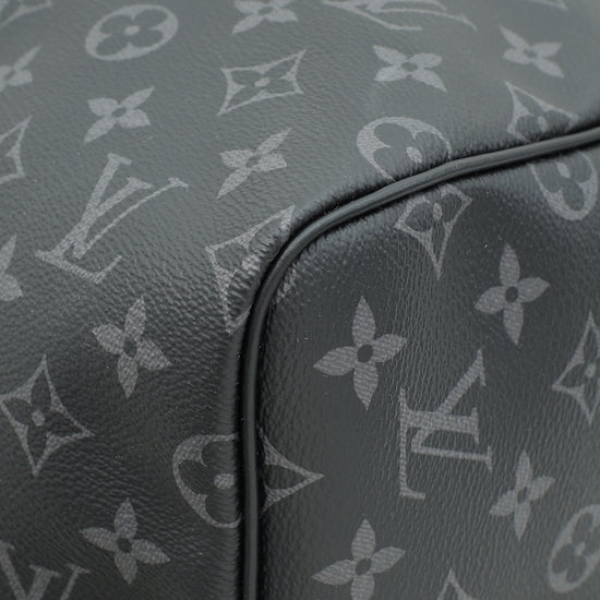 Louis Vuitton Monogram Eclipse Keepall Bandouliere 55 Bag