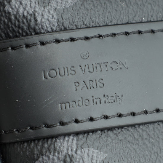 Louis Vuitton Monogram Eclipse Keepall Bandouliere 55 Bag