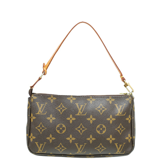 Louis Vuitton Brown Monogram Pochette Accessoires