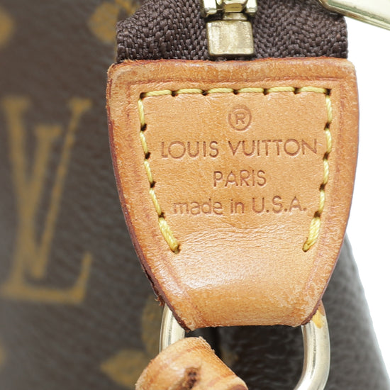 Louis Vuitton Brown Monogram Pochette Accessoires