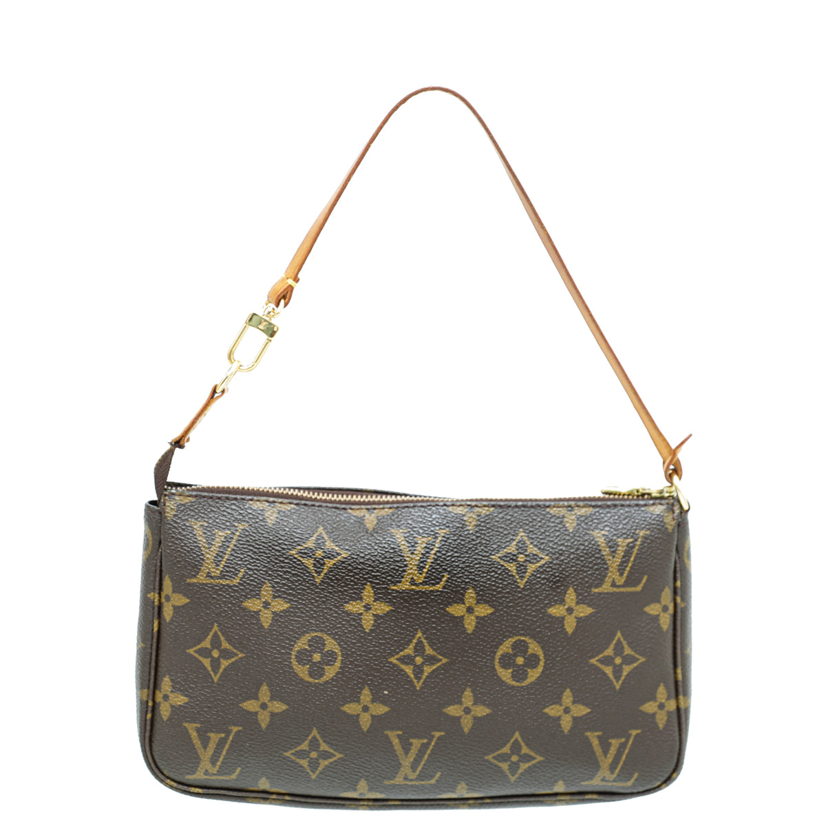 Louis Vuitton Brown Monogram Pochette Accessoires-Louis Vuitton-THE CLOSET
