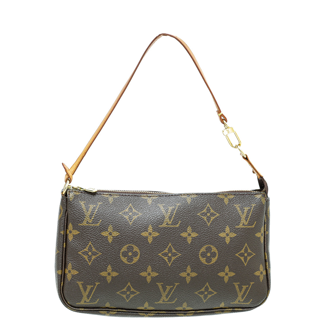 Louis Vuitton Brown Monogram Pochette Accessoires-Louis Vuitton-THE CLOSET