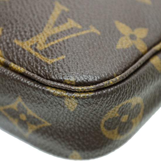 Louis Vuitton Brown Monogram Pochette Accessoires