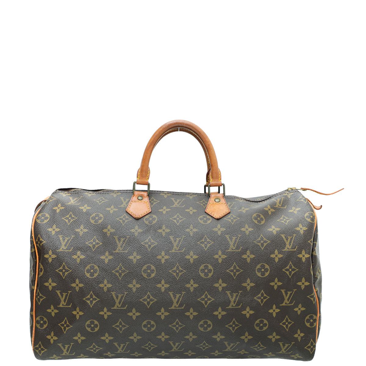 Louis Vuitton Brown Monogram Speedy 40 Bag-Louis Vuitton-THE CLOSET