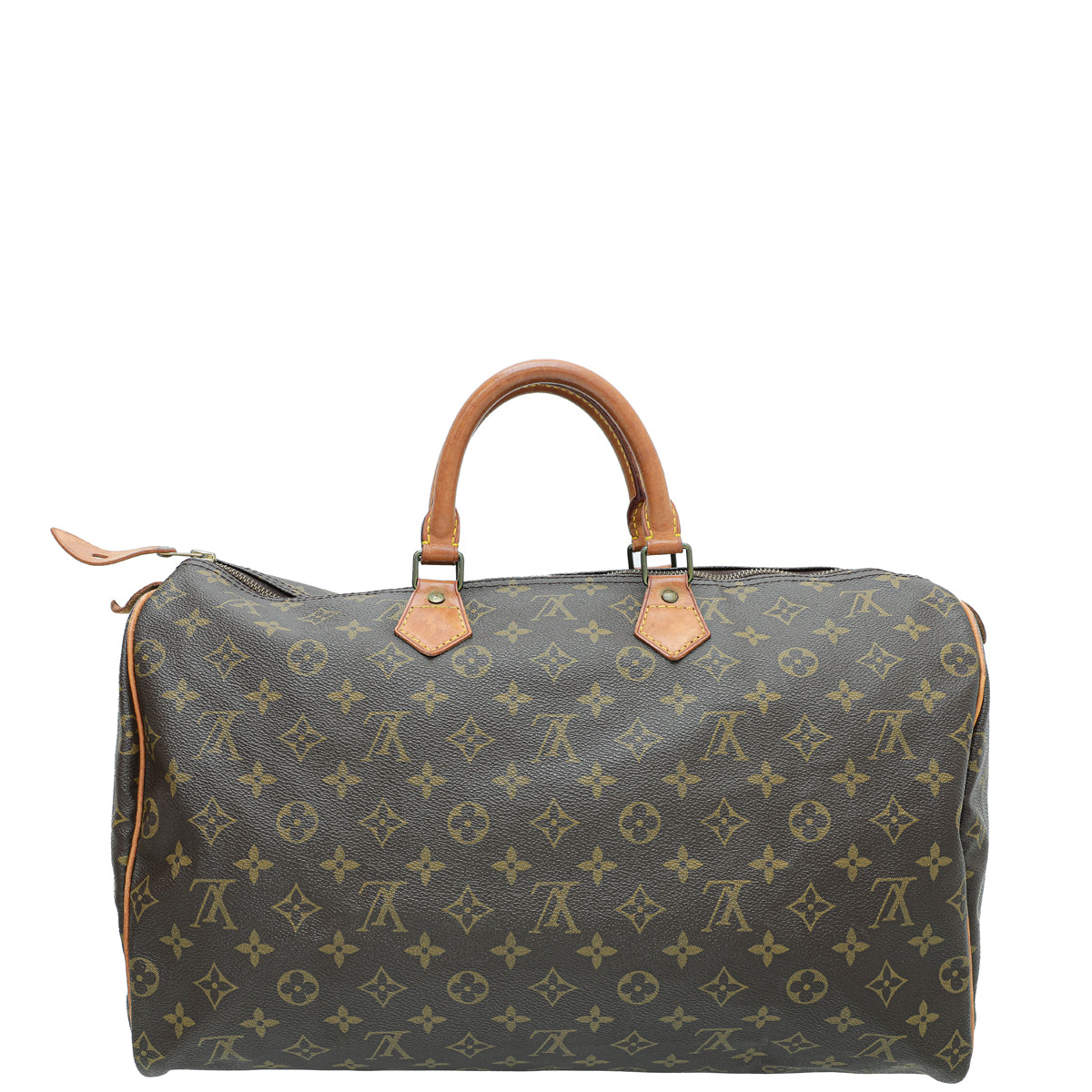 Louis Vuitton Brown Monogram Speedy 40 Bag-Louis Vuitton-THE CLOSET