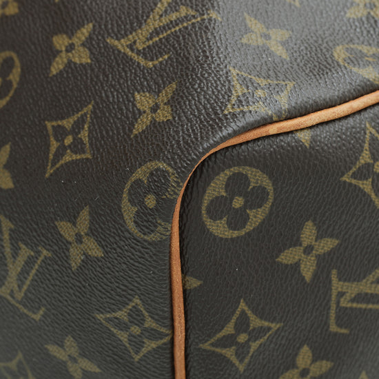 Louis Vuitton Brown Monogram Speedy 40 Bag