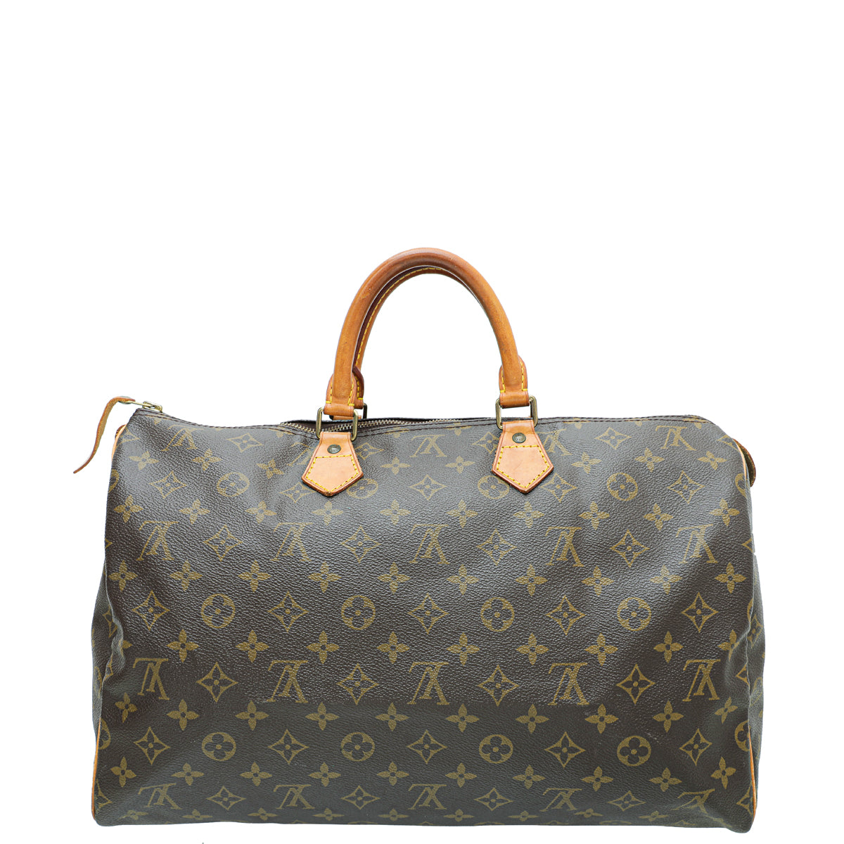 Louis Vuitton Brown Monogram Speedy 40 Bag-Louis Vuitton-THE CLOSET