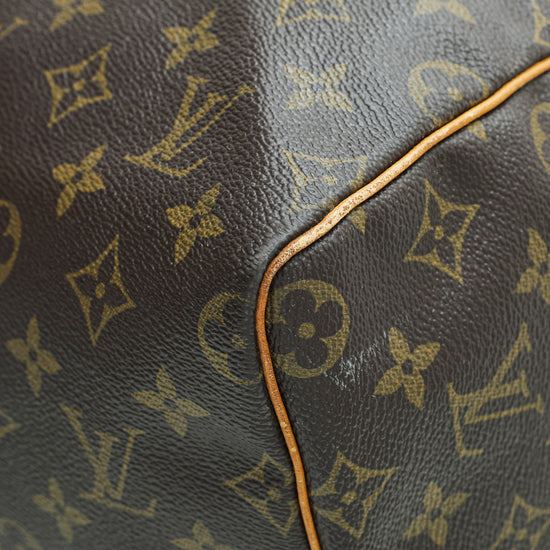 Louis Vuitton Monogram Speedy 40 - Brown Handle Bags, Handbags - LOU732843