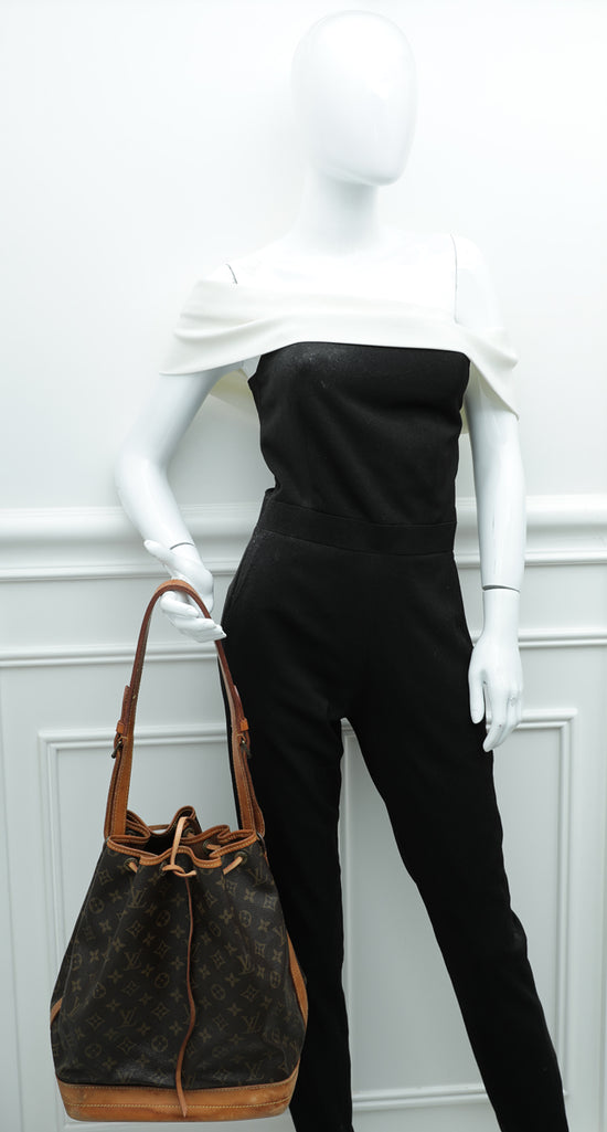 Louis Vuitton Brown Monogram Noe Bag – The Closet