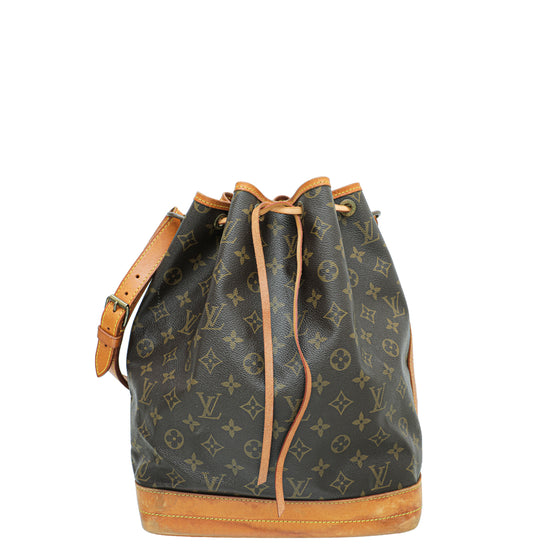 Louis Vuitton Brown Monogram Noe Bag – The Closet