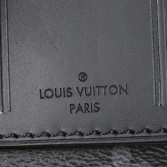Louis Vuitton Graphite Monogram Eclipse Keepall 55 Bag-Louis Vuitton-THE CLOSET