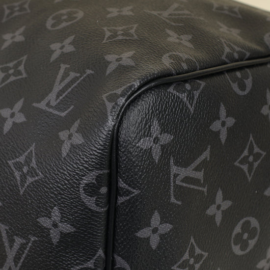 Louis Vuitton Graphite Monogram Eclipse Keepall 55 Bag-Louis Vuitton-THE CLOSET