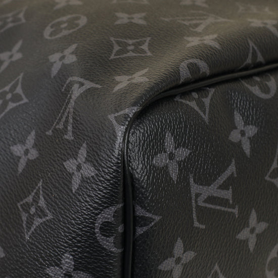 Louis Vuitton Graphite Monogram Eclipse Keepall 55 Bag-Louis Vuitton-THE CLOSET