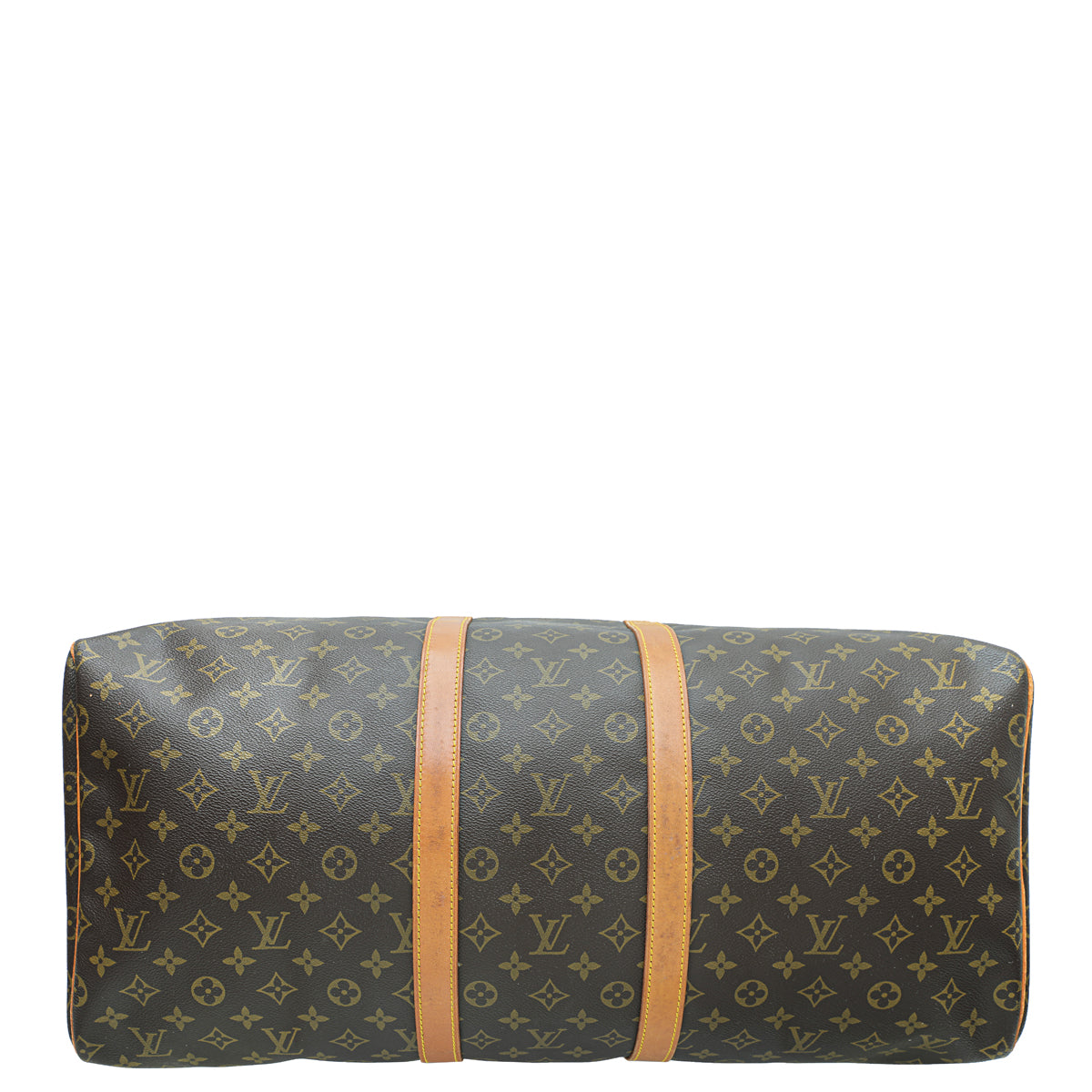 Louis Vuitton Brown Malletier Monogram Keepall 55 Bag