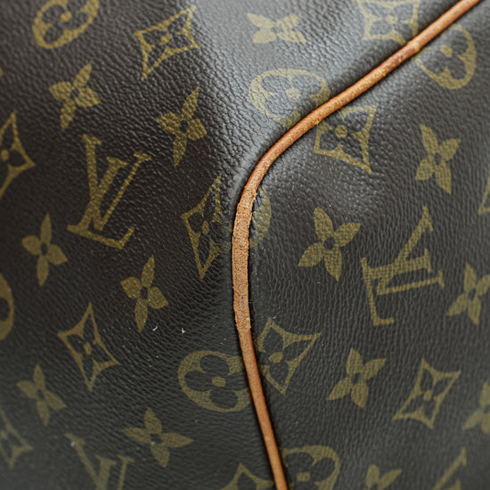 Louis Vuitton Brown Malletier Monogram Keepall 55 Bag