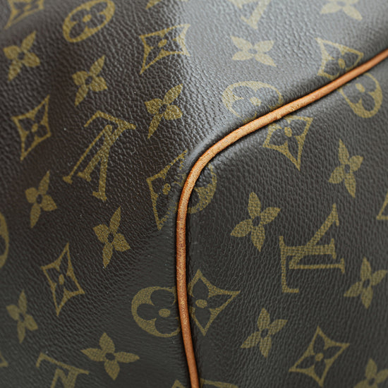 Louis Vuitton Brown Epi Keepall 55 Beige Leather ref.141942 - Joli Closet