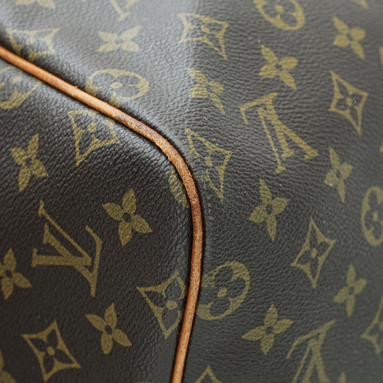 Louis Vuitton Brown Malletier Monogram Keepall 55 Bag