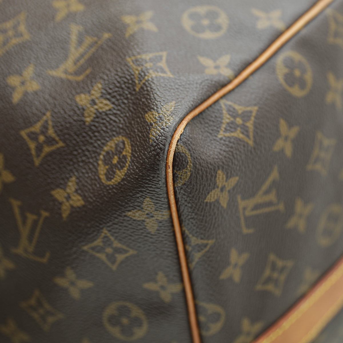 Louis Vuitton Brown Monogram Keepall Bandouliere 60 Bag