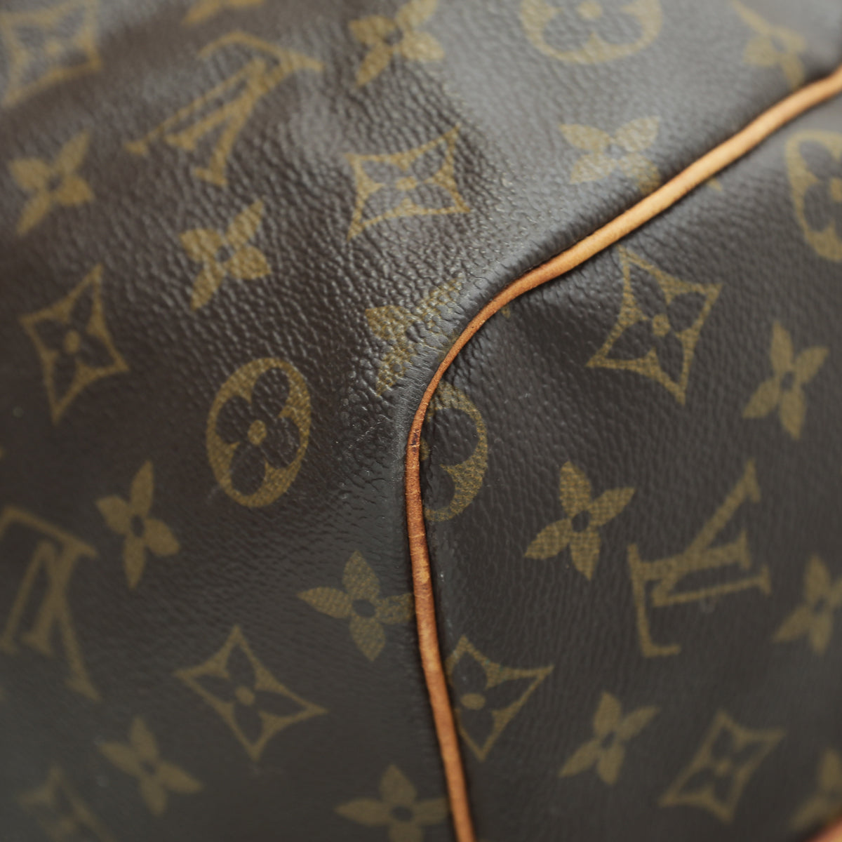 Louis Vuitton Brown Monogram Keepall Bandouliere 60 Bag