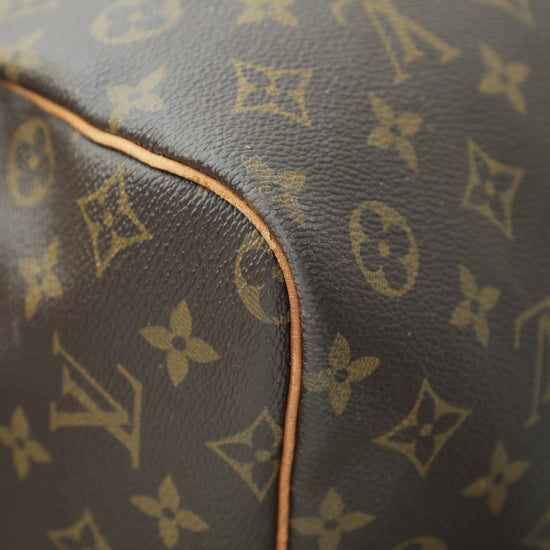 Louis Vuitton Brown Monogram Keepall Bandouliere 60 Bag