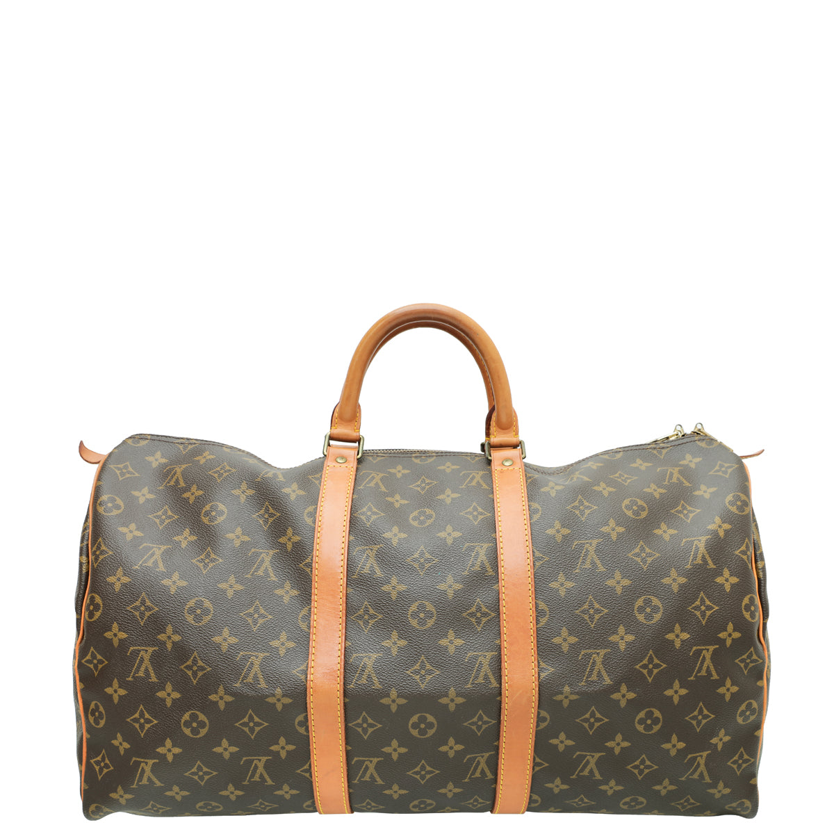 Louis Vuitton Brown Monogram Keepall 50 Bag-Louis Vuitton-THE CLOSET