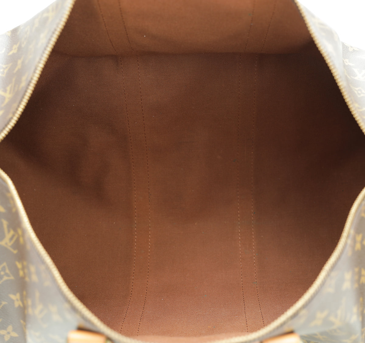 Louis Vuitton Brown Monogram Keepall 50 Bag