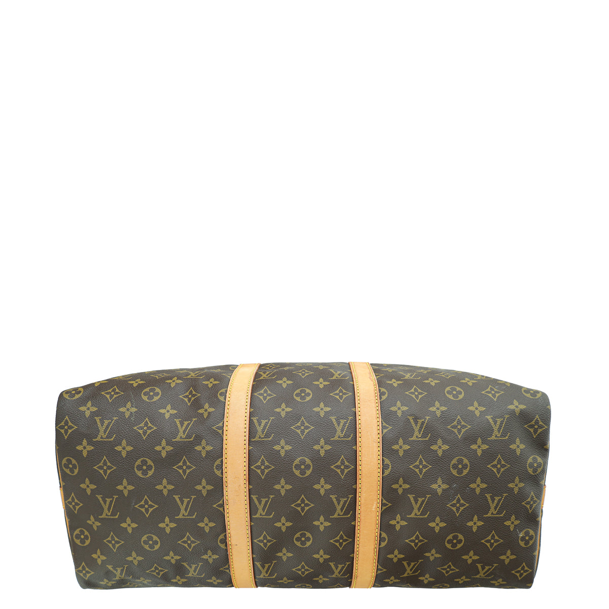 Louis Vuitton Brown Monogram Keepall Bandouliere 50 Bag