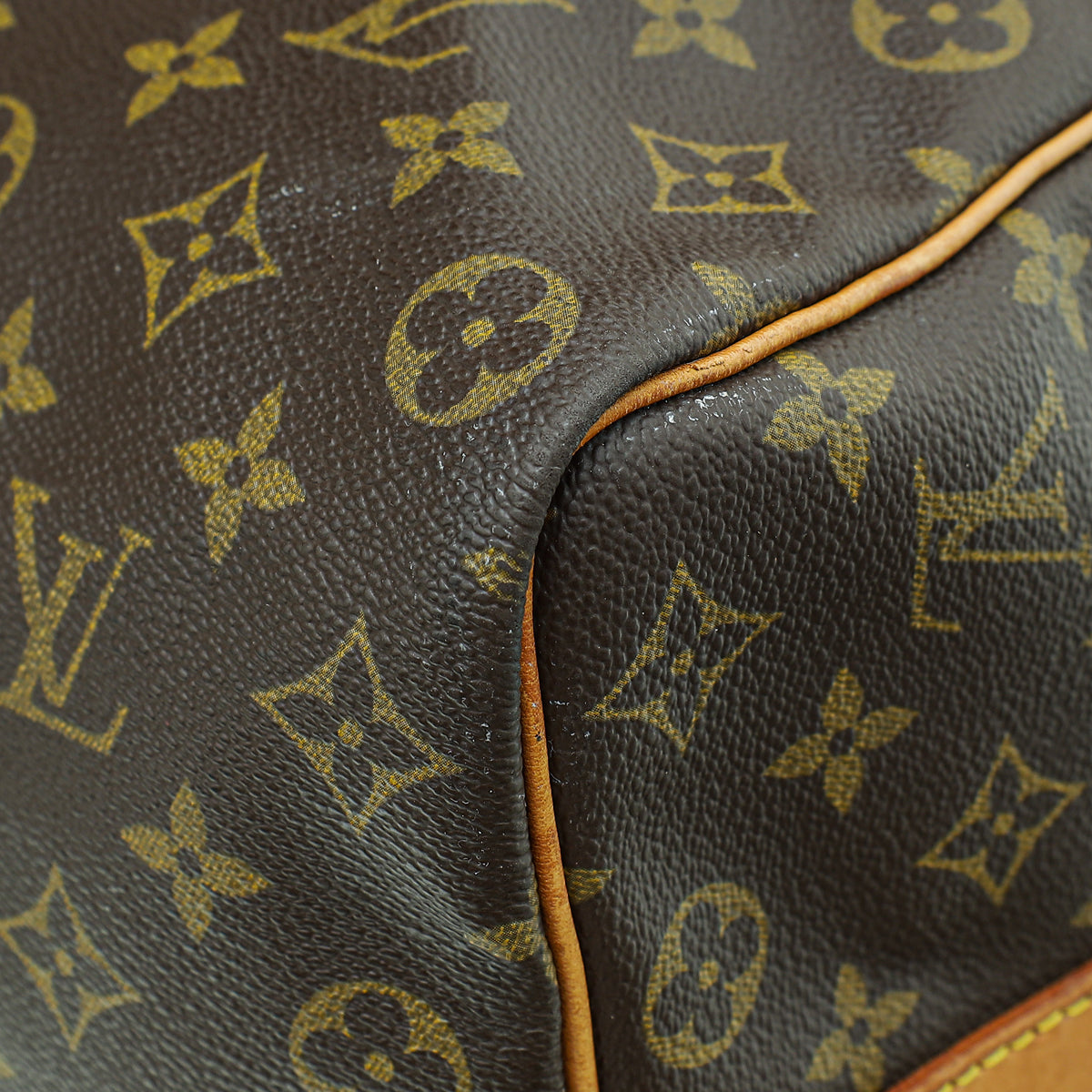 Louis Vuitton Brown Monogram Keepall Bandouliere 50 Bag