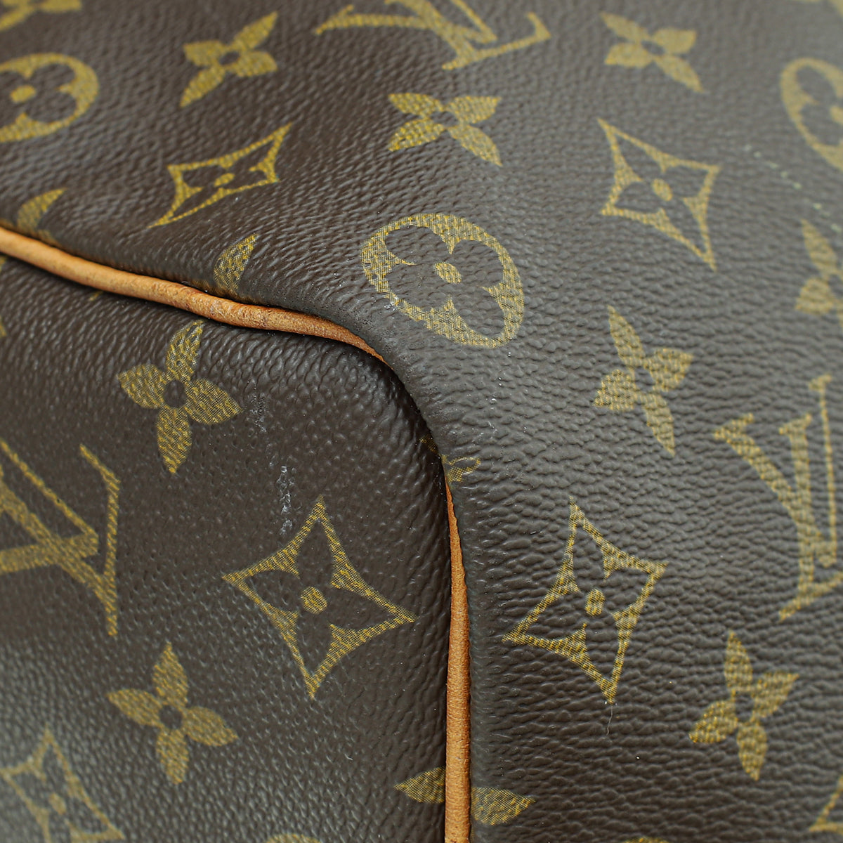 Louis Vuitton Brown Monogram Keepall Bandouliere 50 Bag