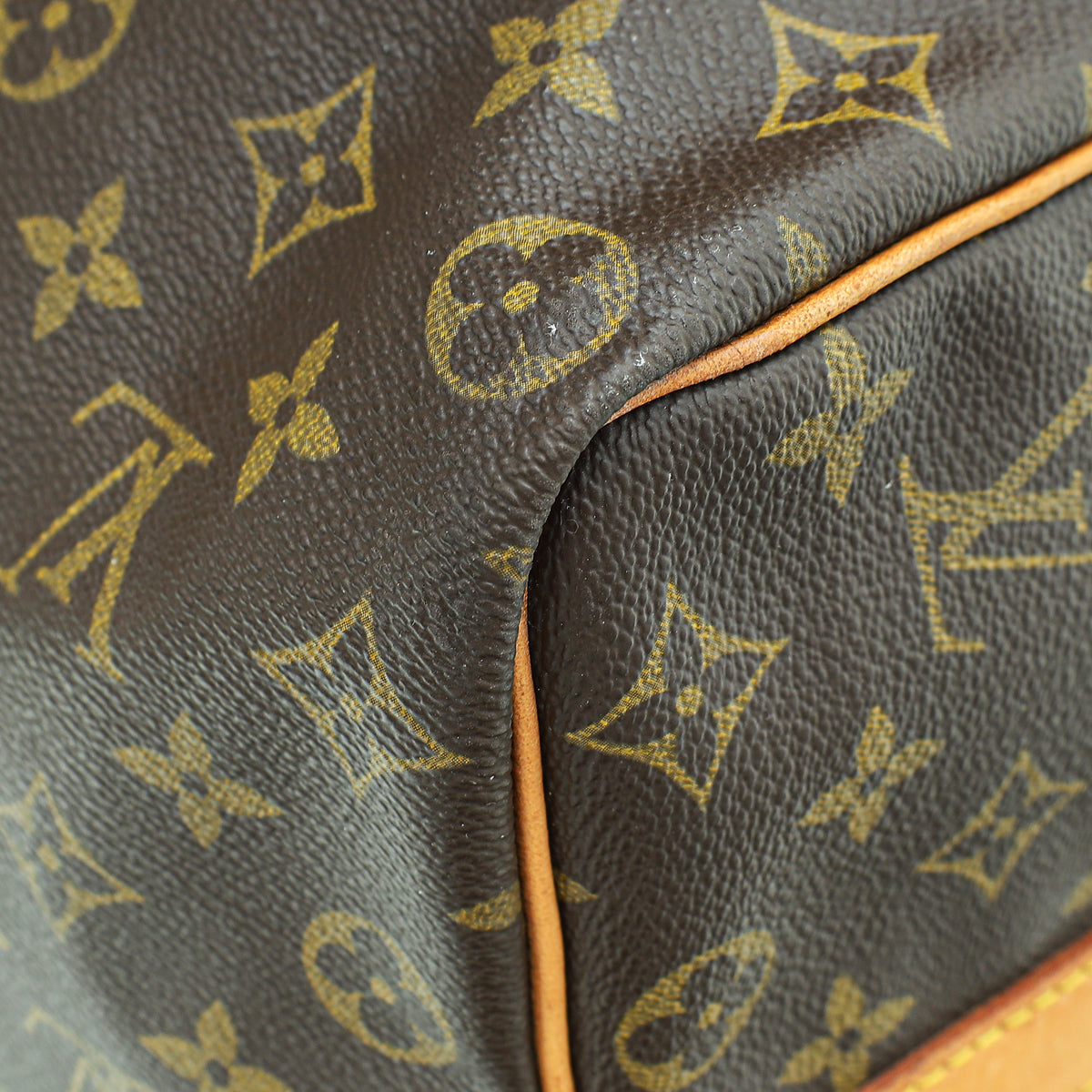 Louis Vuitton Brown Monogram Keepall Bandouliere 50 Bag