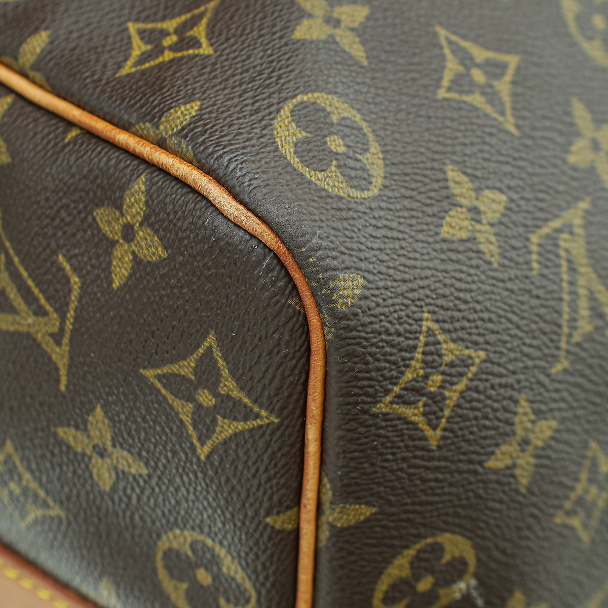 Louis Vuitton Yellow Monogram Coated Canvas Keepall Bandouliere 50