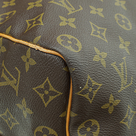 Louis Vuitton Brown Monogram Keepall Bandouliere 50 Bag