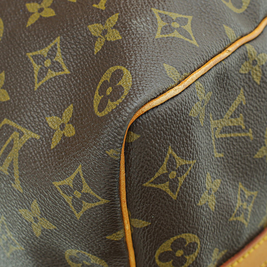 Louis Vuitton Brown Monogram Keepall Bandouliere 50 Bag