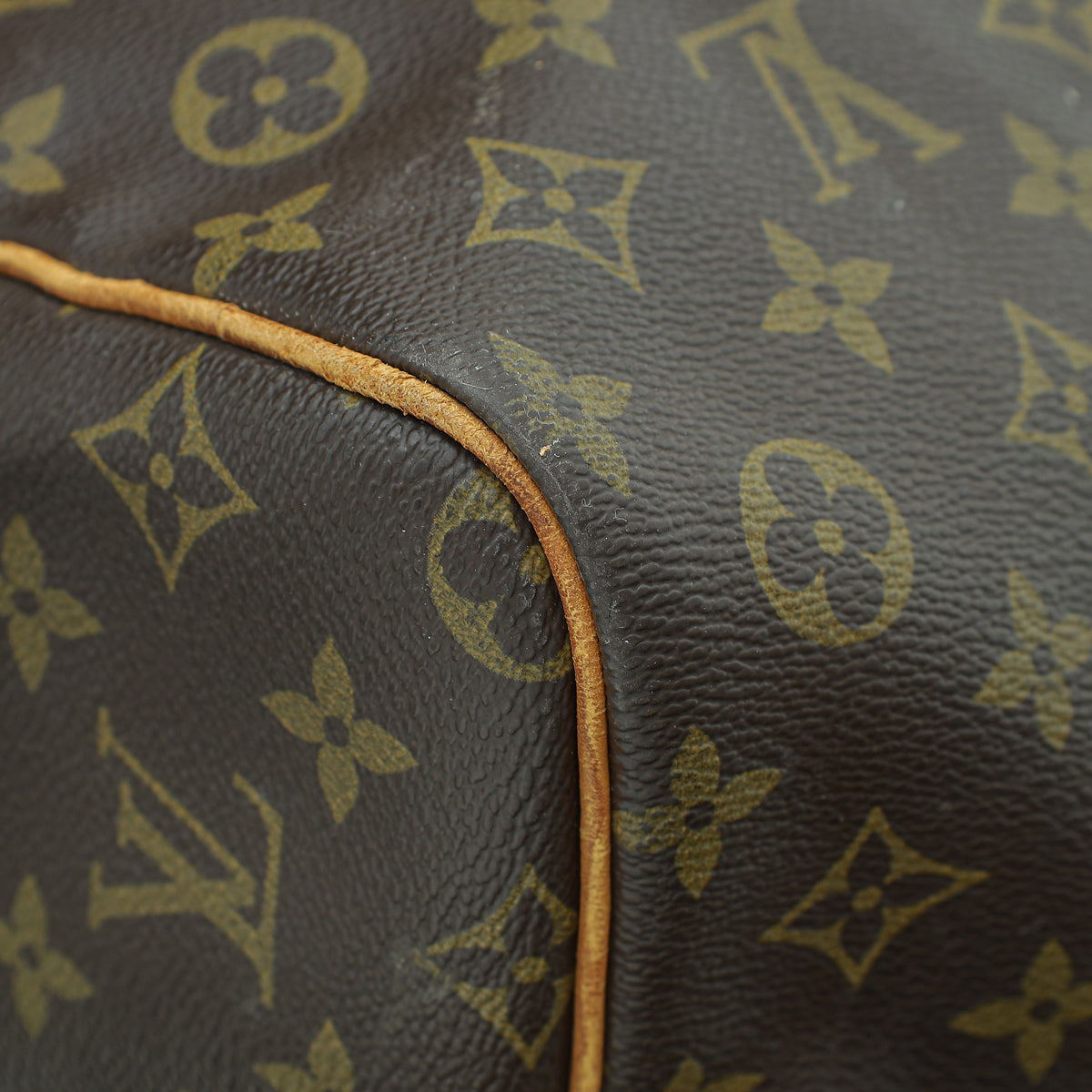 Louis Vuitton Brown Monogram Keepall Bandouliere 60 Bag