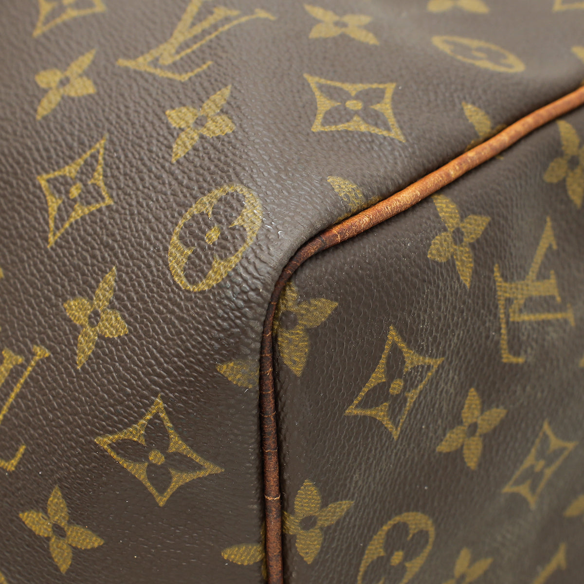 Louis Vuitton Brown Monogram Keepall 50 Bag