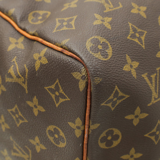 Louis Vuitton Brown Monogram Keepall 50 Bag