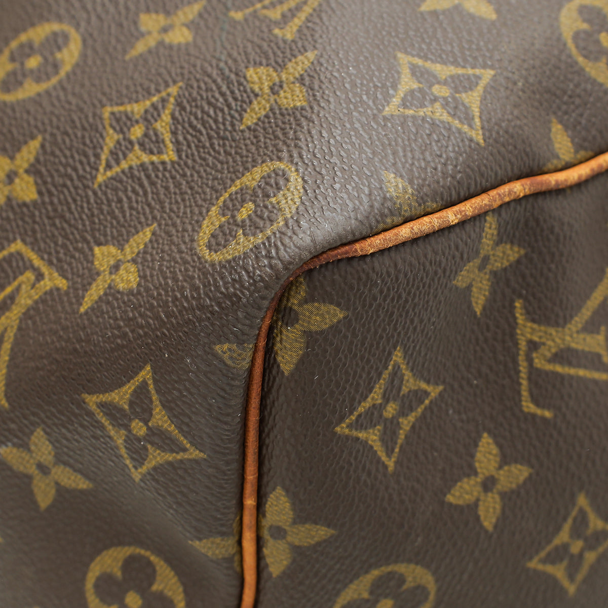 Louis Vuitton Brown Monogram Keepall 50 Bag