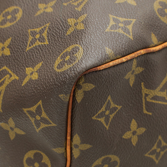 Louis Vuitton Brown Monogram Keepall 50 Bag