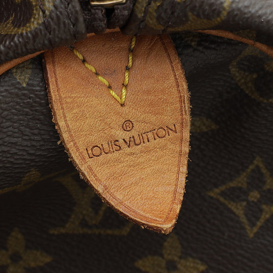 Louis Vuitton Brown Monogram Keepall 50 Bag